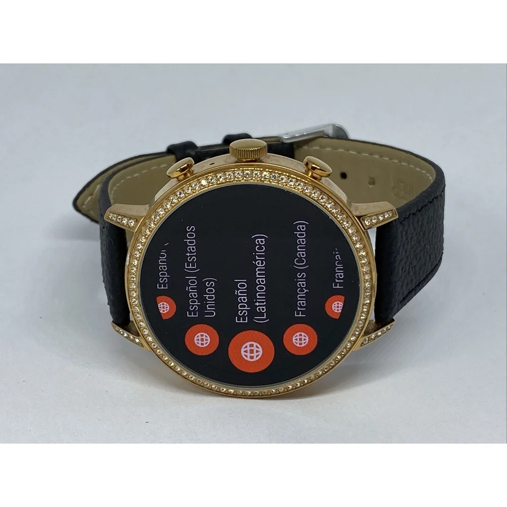 Fossil Gen 4 Authentic Digital Dial Smart Watch Custom Band FTW6021 CR107